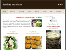 Tablet Screenshot of feedingmyohana.com